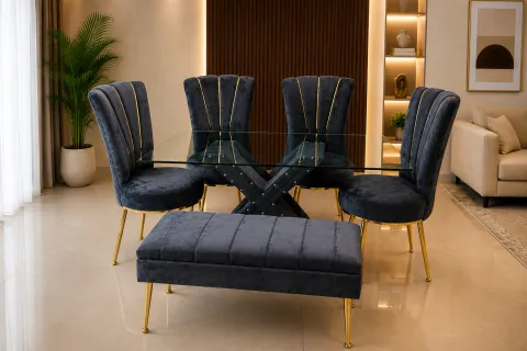 Comedor compacto 4 puestos